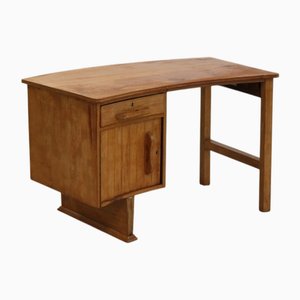 Vintage Oak Desk, 1950s
