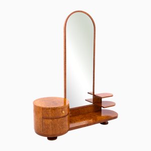 Art Deco Frisiertisch, Mitte des 20. Jahrhunderts, Polen, 1950er