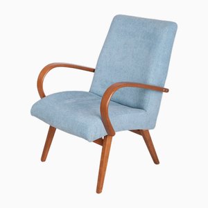 Vintage Model 53 Lounge Chair by Jaroslav Smidek for Ton, 1960s