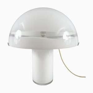 Lampada da tavolo Mushroom in vetro di Murano di Carlo Nason per Mazzega, Italia, anni '70