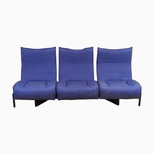 Veranda Modular 3-Seater Sofa attributed to Vico Magistretti for Cassina, 1980s, Set of 3