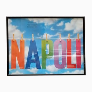 Napoli Poster by Armando Milani, Italy, 1980s