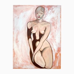 Sam Millington, Nude Woman, Oil Painting, 2024