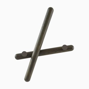 Mikado Laguna Oak Wall Coat Rack by Morica Design