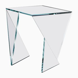 Mesa auxiliar Calcio Origami de vidrio de Barberini & Gunnell