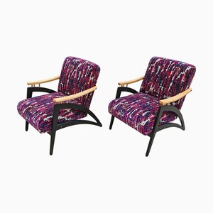 Mid-Century Modern Gazelle Armchairs, 1960s, Set of 2