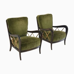 Sedia Art Deco attribuita a Paolo Buffa, anni '40