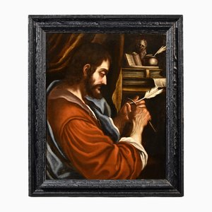 Workshop of Giovanni Francesco Barbieri / Detto Il Guercino, Saint Mark the Evangelist, 1680, Oil on Canvas