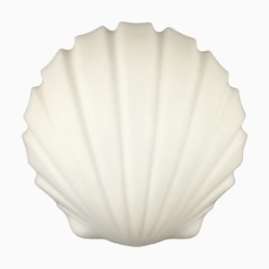 Lampada da parete in vetro opalino di Limburg, Germania, anni '70