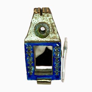 Small Ceramic Mirror by Les Argonautes, France, 1960s
