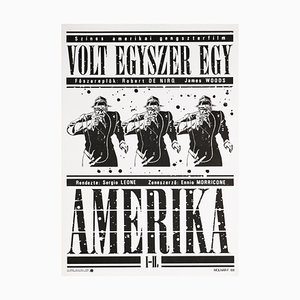 Once Upon a Time in America Movie Poster, Hungary, 1988