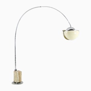 Pac-Man Arco Floor Lamp attributed to Superstudio for Poltronova, 1970s