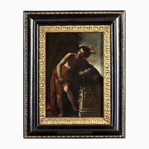 Carlo Bononi, El triunfo de David, óleo sobre lienzo, Principios del siglo XVII, Enmarcado