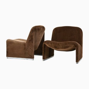 Lounge Chairs by Giancarlo Piretti at Pamono