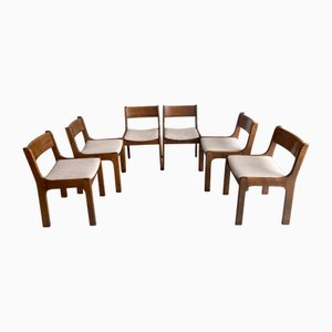 Italian Chairs, 1960s, Set of 6