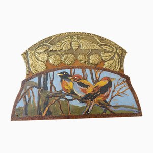 Art Deco Bird Newspaper Mail Holder, 1920s
