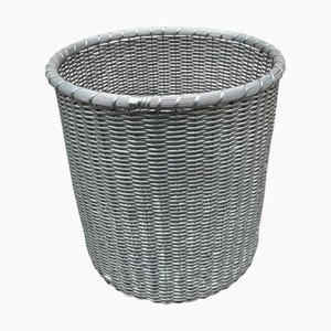 Office Trash Can attributed to Maria Pergay, 1970s