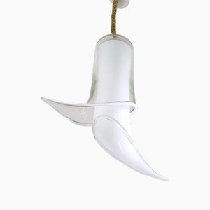 Postmodern Murano Glass Pendant attributed to Mazzega, Italy, 1970s