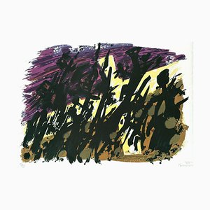 Alfred Manessier, Abstrakte Komposition, 1975, Lithographie