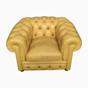 Chester Sofa in Yellow Leather from Poltrona Frau, 2020