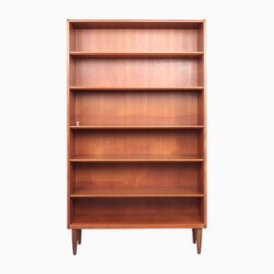 Danish Teak Bookcase with Adjustable Shelves, 1960s