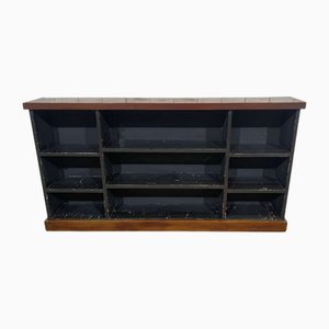 Bücherregal aus Tannenholz, 1970er