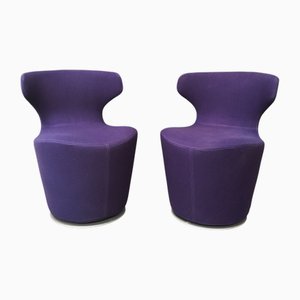 Sessel aus Lila Stoff von B&B Italia / C&B Italia, 2020, 2er Set