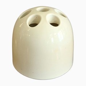 Portapenne Dedalino bianco di Emma Gismondi per Artemide, Italia, anni '60