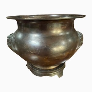 Vintage Asian Bronze Vase