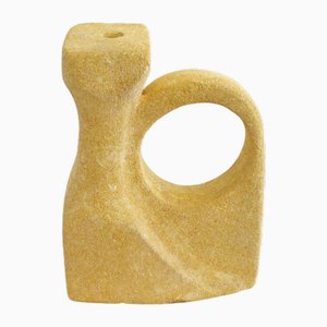 Openwork Stone Sculpture or Lamp Base, 1970s