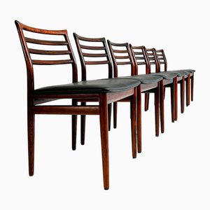 デンマーク　ヴィンテージ　SORO STOLEFABRIK デンマークヴィンテージ ダイニングチェア 椅子 ハイバック