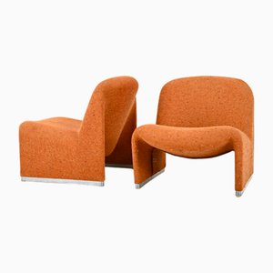 Lounge Chairs by Giancarlo Piretti at Pamono