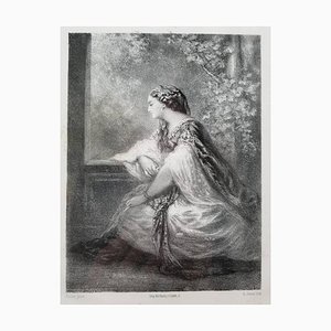 Jorel, Namouna, 1800, Litografia, Incorniciato