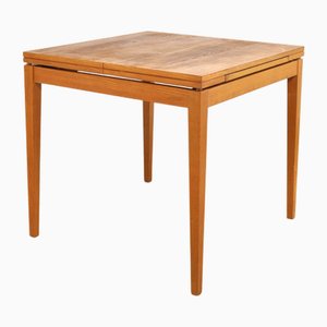 Vintage Extendable Dining Table in Ash Wood, 1960s