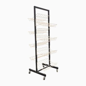 Portariviste vintage su ruote, anni '60