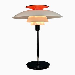Lámpara de mesa PH-80 para Poul Henningsen atribuida a Louis Poulsen, años 70