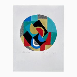 Sonia Delaunay, Target II, 1967, Lithograph