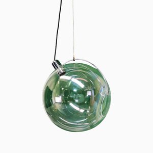 Lampada a sospensione Sona sferica di Lumenform, anni '70