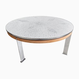 Mosaic Coffee Table by Berthold Müller Oerlinghausen, 1960s