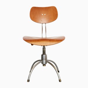Mid-Century Model SE 40 Swivel Chair by Egon Eiermann for Wilde+Spieth