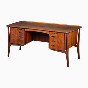Rosewood Desk by Svend Åge Madsen for H.P. Hansen, 1960s