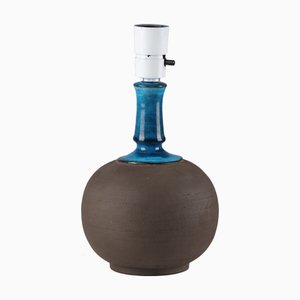 Vintage Danish Table Lamp in Ceramic by Nils Kähler, 1960