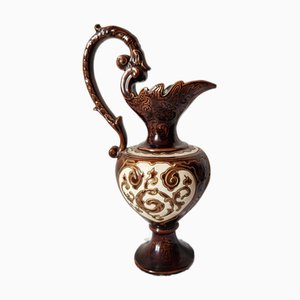 Vaso Bodenbach in maiolica di Gerbing & Stephan, Austria, inizio XIX secolo