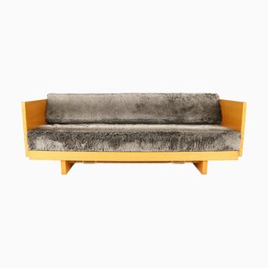 Divano trasformabile GE258 di Hans Wegner per Getama, Danimarca, anni '60