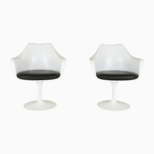 Juego de sillas Tulip de Eero Saarinen para Knoll, años 60