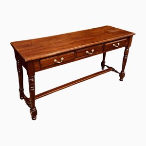 Tavolino inglese in mogano