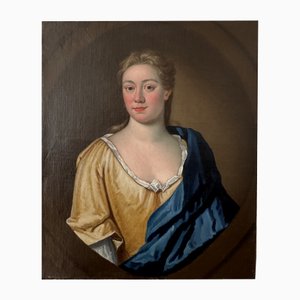 Ritratto di dama di qualità, 1720-1750, Olio su tela