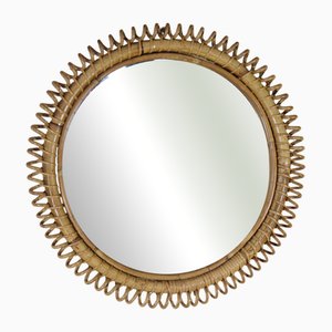 Miroir en Rotin par Franco Albini, Italie, 1960s