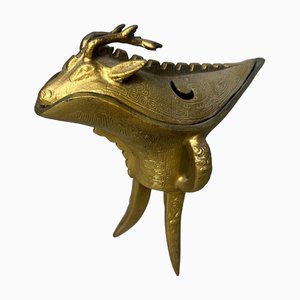 Bruciaincenso Jue Style dorato, Giappone, anni '60