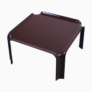Table 877 Space Age Marron par Pierre Paulin pour Artifort, 1970s